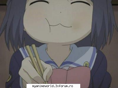 micul dejun - gata...mmmm e buna *spuse Megumi asezanduse la - pranzul